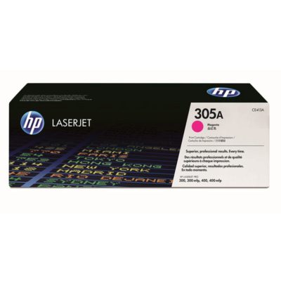 hp 305A Toner, Magenta Single Pack, CE413A hp 305A Toner, Magenta Single Pack, CE413A
